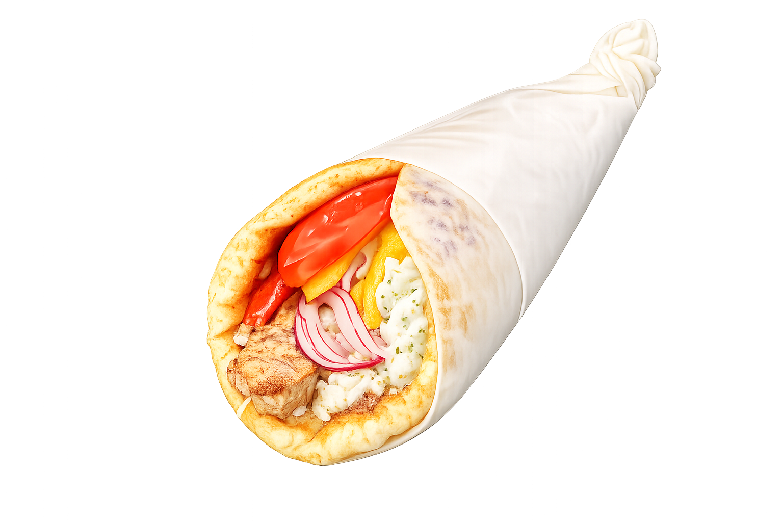 4. Souvlaki fläsk Pita