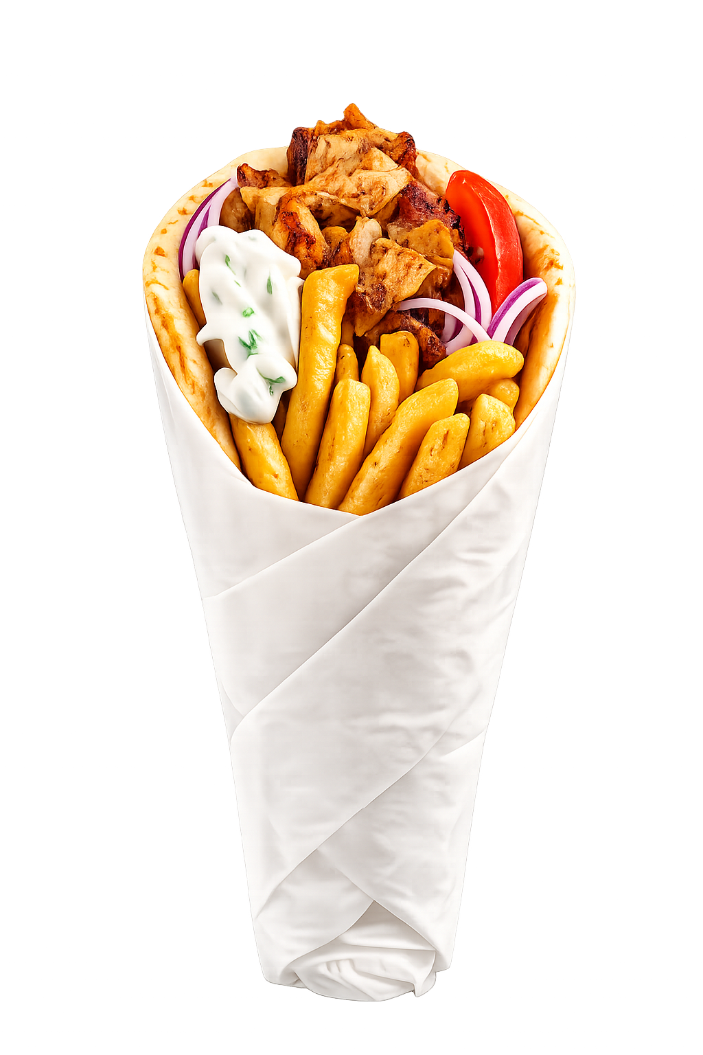 11. Gyros fläsk (Mega)