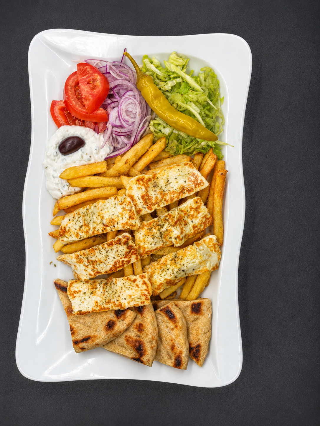 31. Halloumi Tallrik