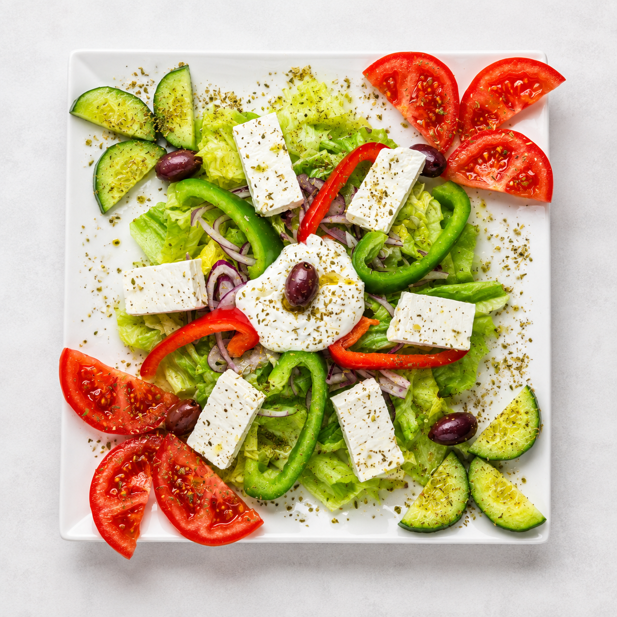 34. Grekisk sallad