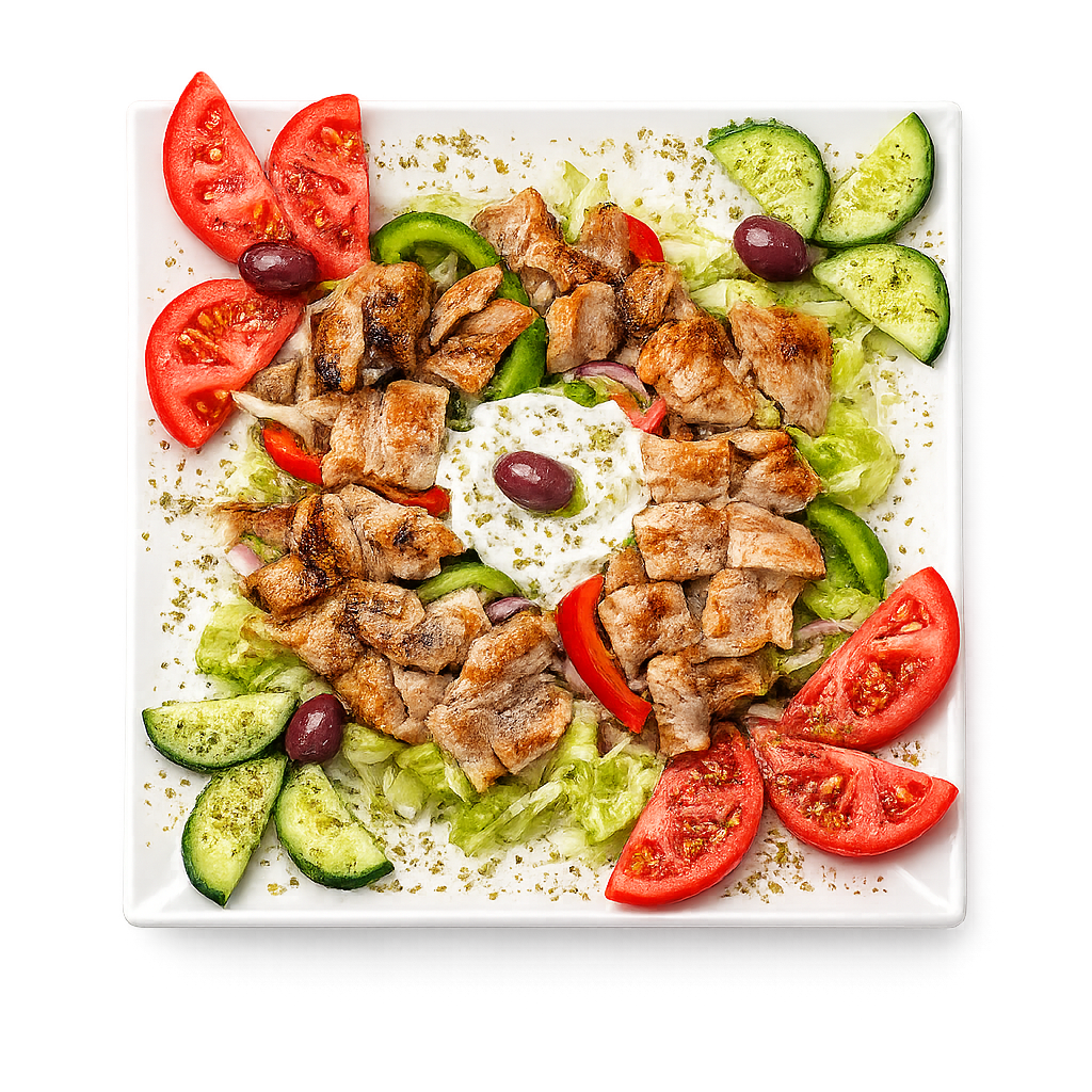 35. Gyros sallad