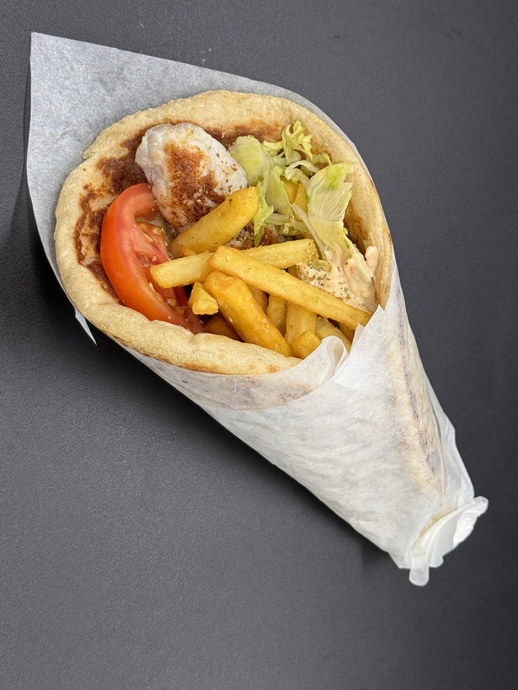 5. Souvlaki kyckling Pita