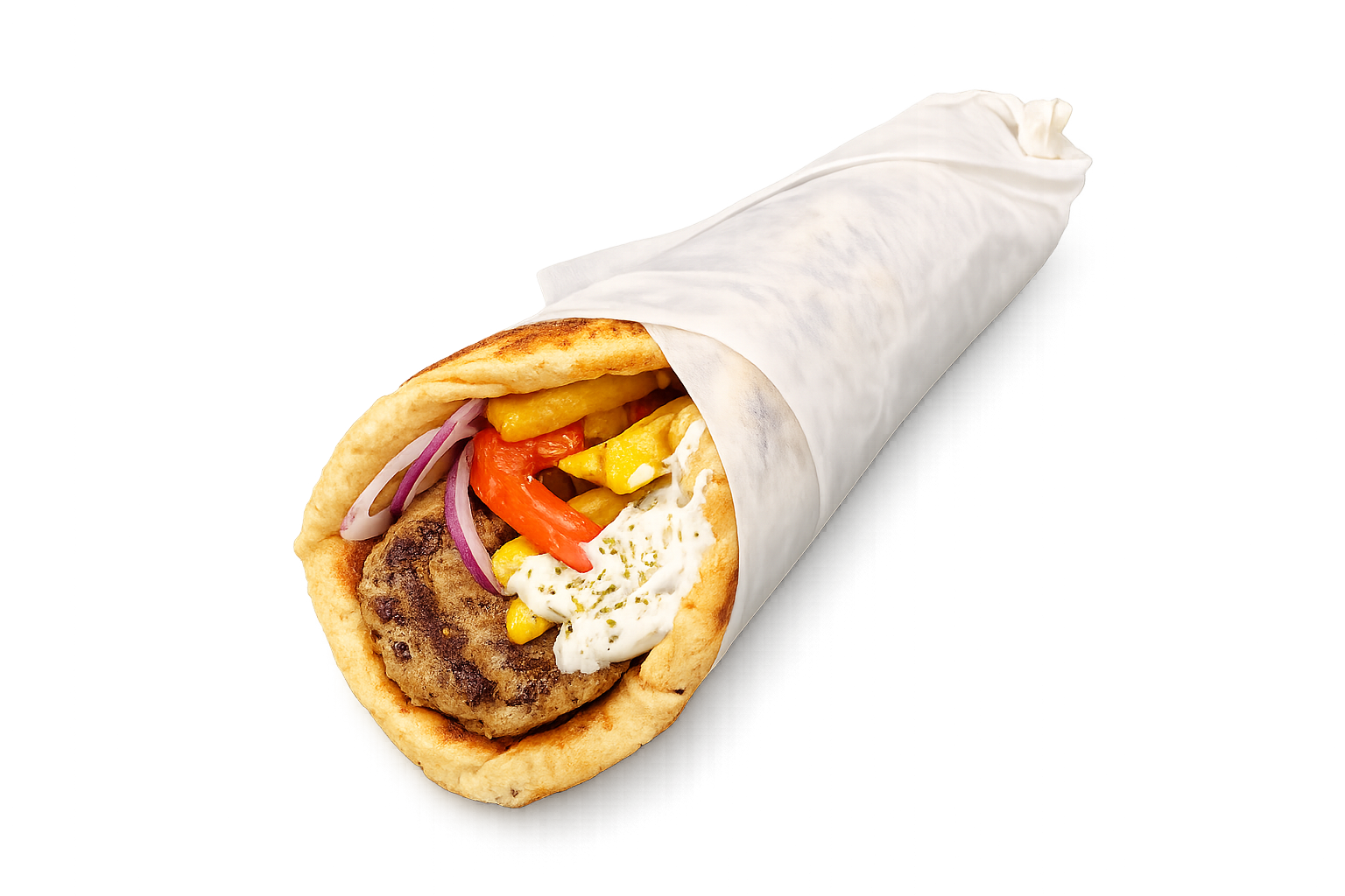 6. Bifteki Pita