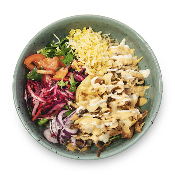 The Chicken Gyro Bowl
