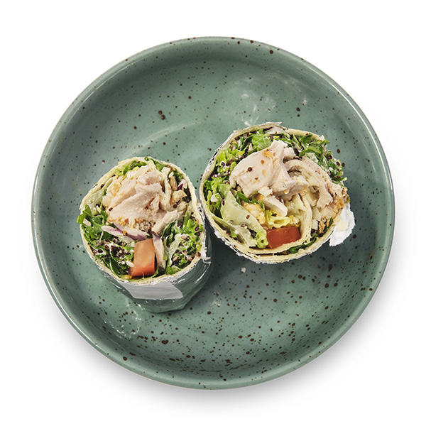 Kale Caesar Wrap